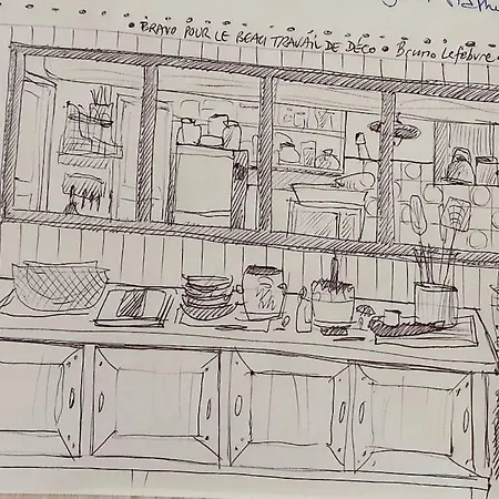 La Maison Aux Volets Chameane